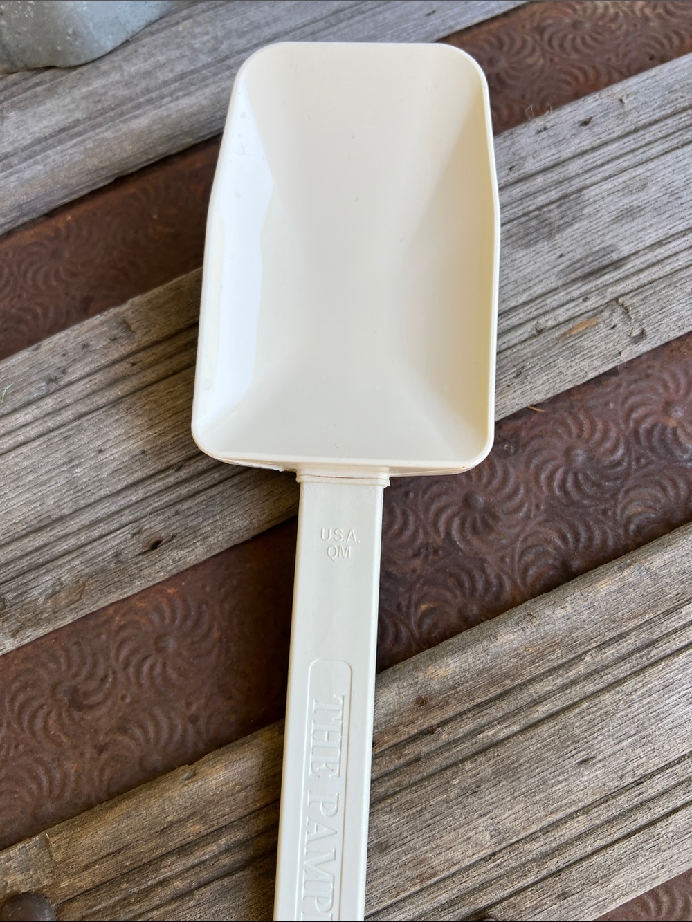 Pampered Chef Mix 'N Scraper Spatula Heavy-Duty Scraper + Spoon in one - Picture 7 of 16